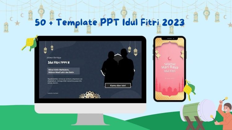 Download Template Video Ucapan Idul Fitri 2023 PPT